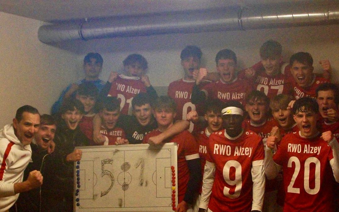 RWO Alzey punktet mit begeisternden Bildern aus der Jugend (Artikel in der Allgemeinen Zeitung)