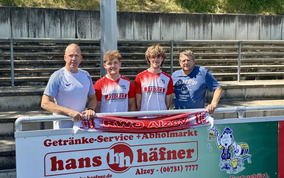 Willkommen in der RWO-Familie: Nikita Tribus und Hannes Untied verstärken Verein und Jugend
